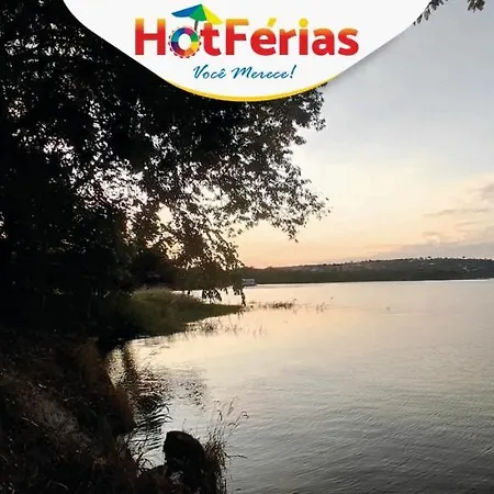 Enseada Nautico: Lakeside Retreat with Optional Breakfast Caldas Novas Exterior photo
